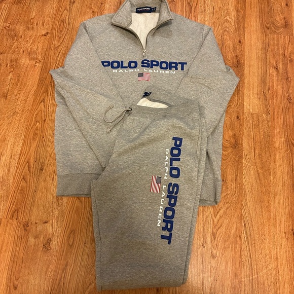 Polo Sport Sweatshirt suit Gray size XL great condition - Picture 2 of 4
